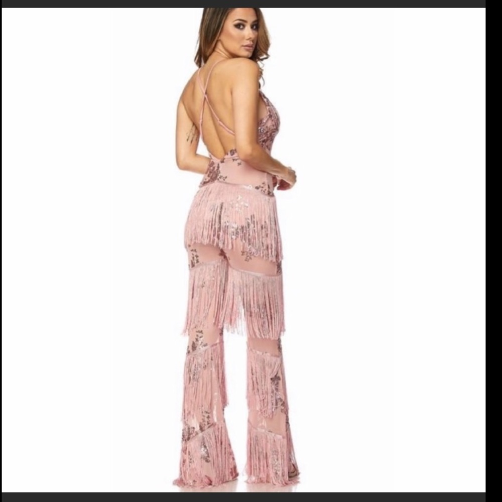 Fringe Jumpsuit - Picture 2 of 2